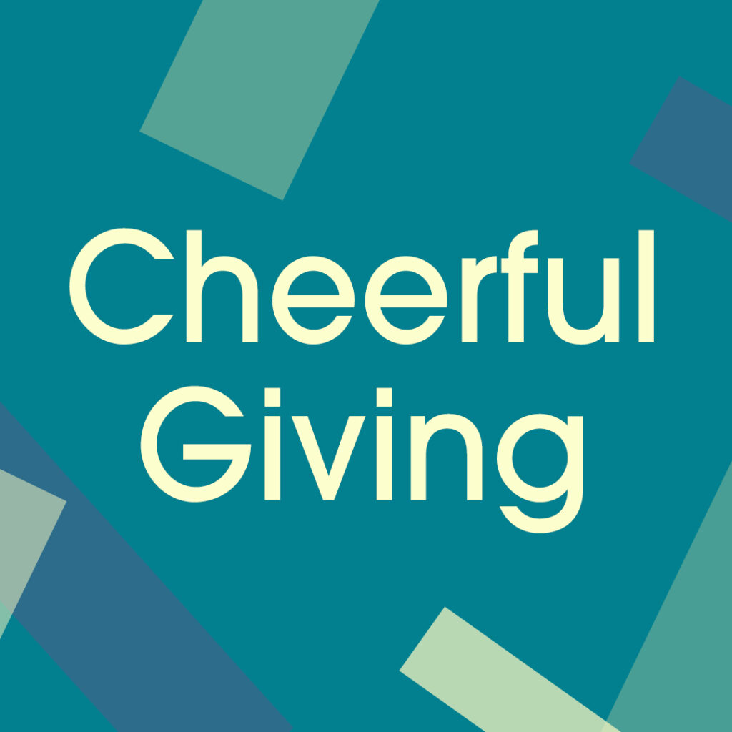 Cheerful Giving | Joe Leach