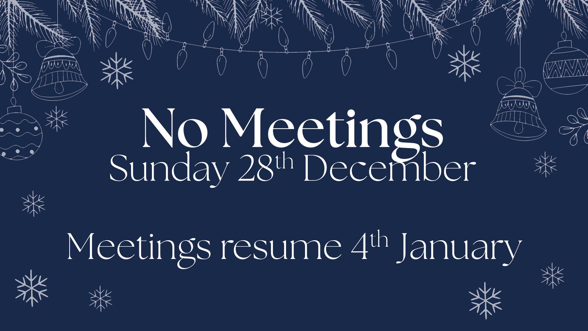 Image of Summer Sunday dates when Grace Church meets in different venues